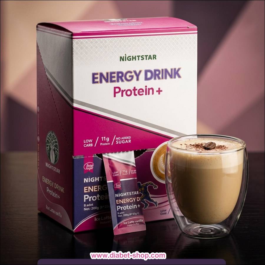 قهوه پروتئین وی بدون شکر نایت استار