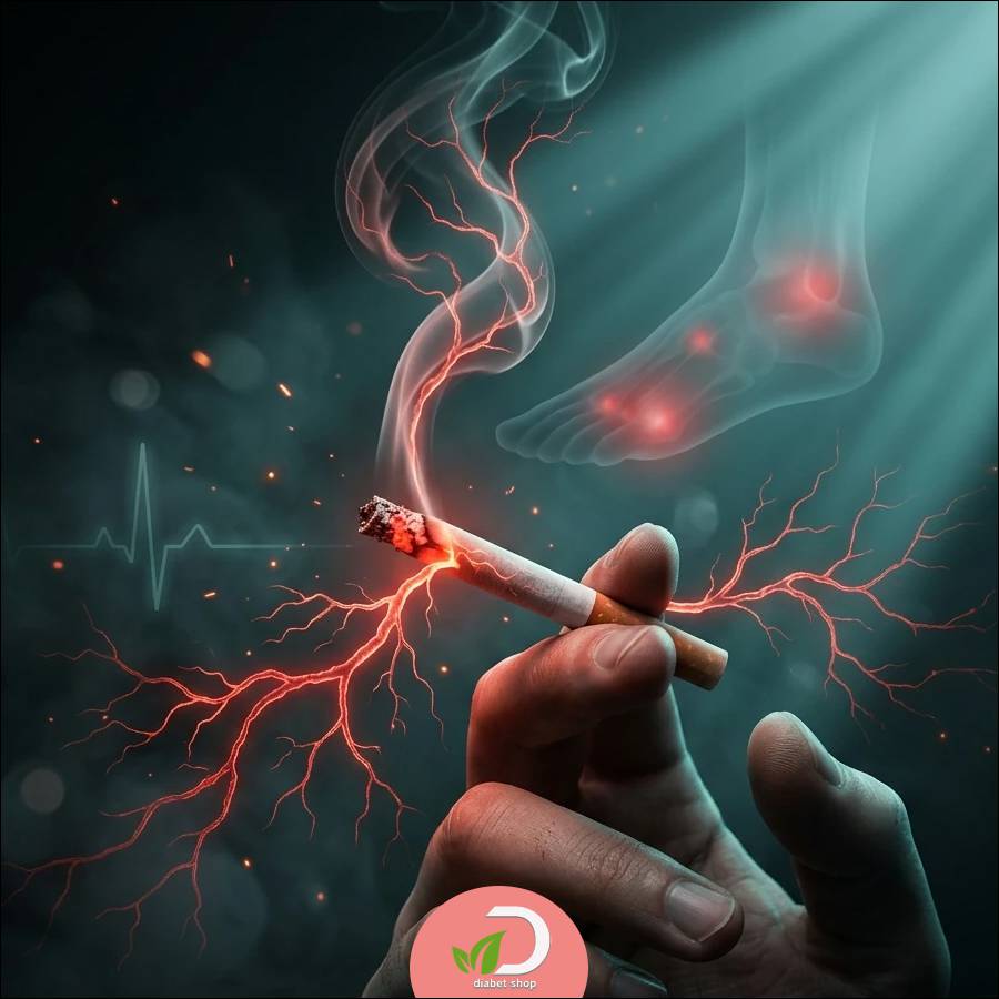 عوارض کشیدن سیگار در دیابت