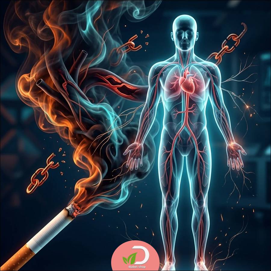 عوارض کشیدن سیگار در دیابت