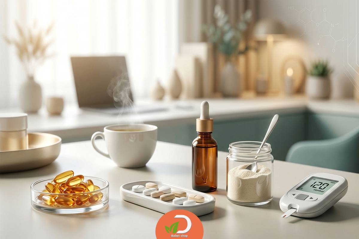 انواع مکمل‌ های غذایی برای کنترل دیابت