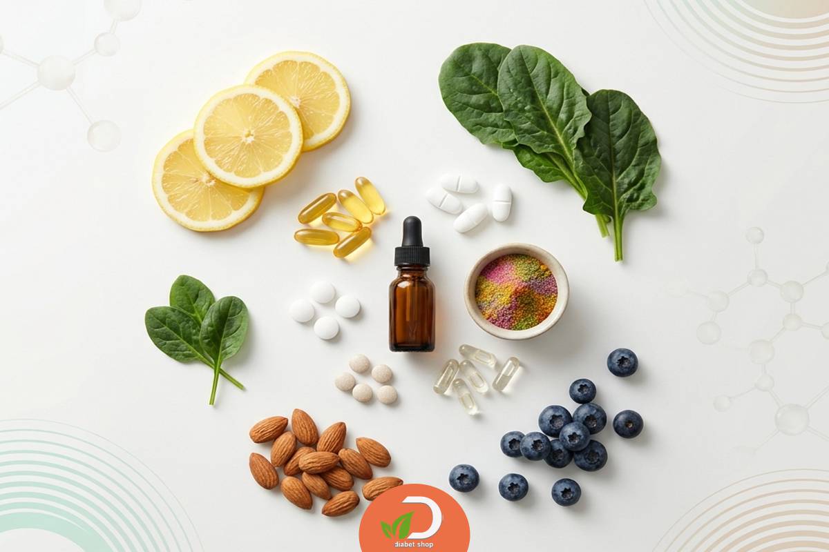انواع مکمل‌ های غذایی برای کنترل دیابت