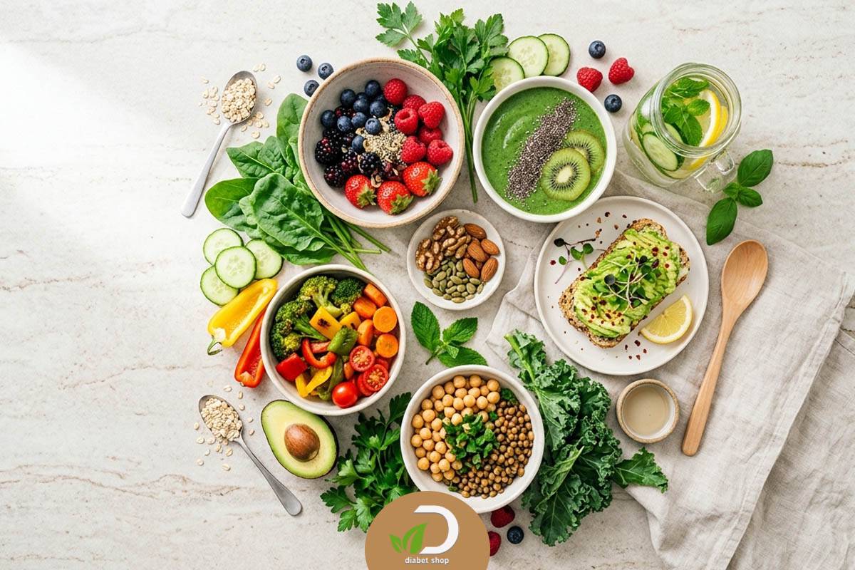 رژیم وگان برای دیابتی‌ ها