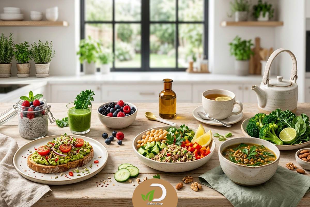 رژیم وگان برای دیابتی‌ ها