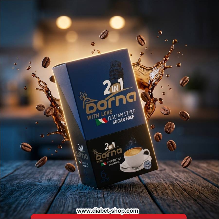 کافی میکس بدون قند ۲ در ۱ درنا