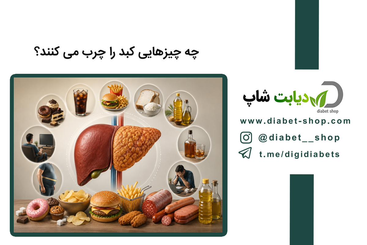 چه چیزهایی کبد را چرب می‌ کنند؟
