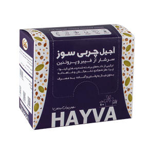 آجیل چربی سوز هایوا بسته 12 ساشه ای