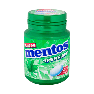 آدامس بدون قند با طعم نعنا منتوس 40 عددی mentos