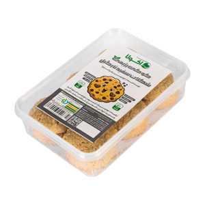 کوکی رژیمی بدون قند شکلات سفید نارگیل اکولا 300 گرمی