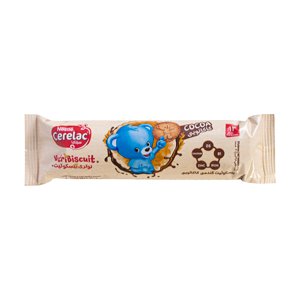 نوتری بیسکویت گندمی کاکائویی سرلاک نستله 20 عددی Nestle