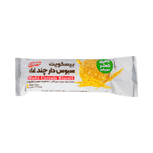 بیسکویت سبوس دار چند غله کوپا 150 گرمی