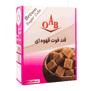قند فوت قهوه ‌ای 250 گرمی OAB