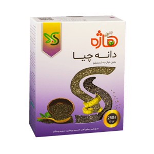 دانه چیا بدون نیاز به شستشو هاژه 250 گرمی