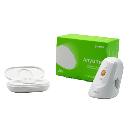 سنسور پایش مداوم قند خون انی تایم یوول مدل CT3 به ‌همراه ترنسمیتر
