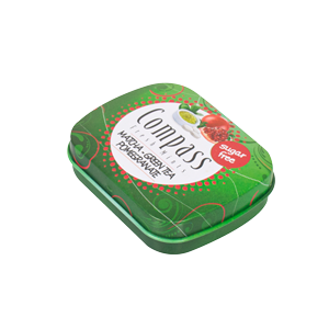 خوشبو کننده دهان بدون قند ماچا و انار  کومپاس 14 گرمی