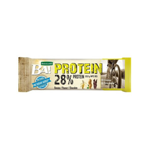 پروتئین بار بی ای باکالند 28% موز و بادام زمینی و شکلات 35 گرمی
