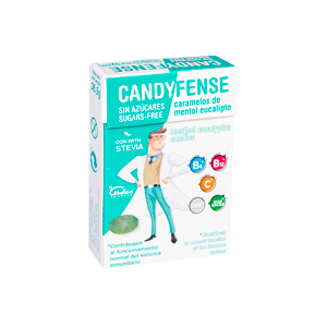 آبنبات بدون شکرمنتول اکالیپتوس 36 گرمی کندی فنس Candyfense