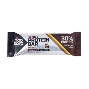 پروتئین بار بدون قند و گلوتن با پروتئین وی موکا هوبارا 50 گرمی