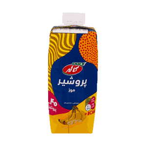 پروشیر رژیمی موز کاله پرو 330 میلی لیتری