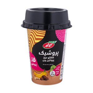 پروشیک کاکائو موز پروتئین وی کاله پرو 225 میلی لیتری