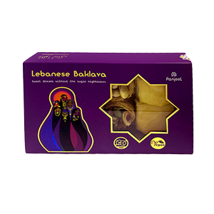 باقلوا لبنانی با استویا پنجول 180 گرمی