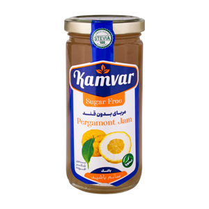 مربا بالنگ بدون قند و رژیمی حاوی استویا کامور 280 گرمی