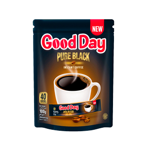 قهوه فوری و خالص بلک گوددی بسته 40 ساشه ای Goodday Pure Black