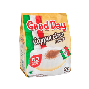 کاپوچینو بدون شکر گوددی بسته 20 عددی