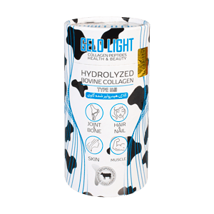 پودر کلاژن هیدرولیز شده گاوی بدون قند ژلو لایت 200 گرمی GELO LIGHT
