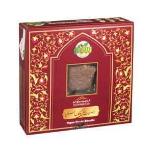 بیسکویت سنتی رژیمی وگان با استویا نوتلا وجیتو 330 گرمی