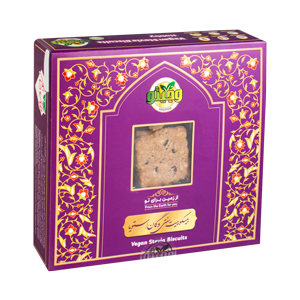 بیسکویت سنتی رژیمی وگان با استویا هوبی وجیتو 330 گرمی
