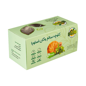 کلوچه سالم بدون قند وگان استویا وجیتو 300 گرمی