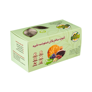 کلوچه وگان بدون شکر استویا سه شیره وجیتو 300 گرمی