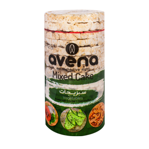 رایس کیک سبزیجات بدون قند و گلوتن اونا 110 گرمی