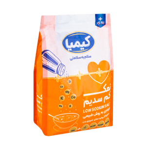 نمک کم سدیم حاوی پتاسیم منیزیم و روی کیمیا یک کیلوگرم