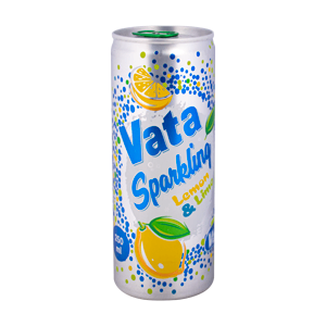 نوشابه گازدار بدون قند لیمویی واتا اسپارکلینگ 250 میلی لیتری