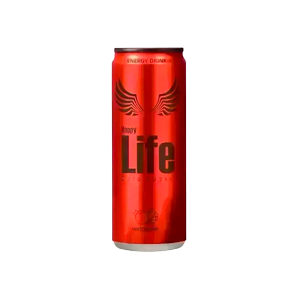 نوشابه انرژی زا بدون قند با طعم میکس بری هپی لایف 250 میلی لیتری