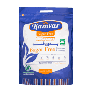 پودر شیرین کننده بدون قند و رژیمی حاوی استویا کامور 2 کیلوگرم