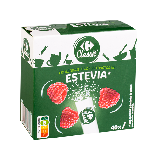 پودر شیرین کننده با عصاره استویا کلاسیک بسته 40 ساشه ای Classic