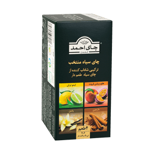 چای سیاه منتخب احمد تی بگ پاکت دار 24 عددی