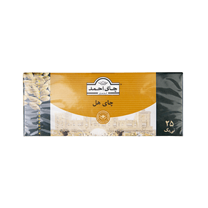 چای کیسه‌ ای با طعم هل احمد بسته 25 عددی