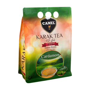 چای کرک بدون شکر با طعم هل کمل بسته 25 عددی Camel