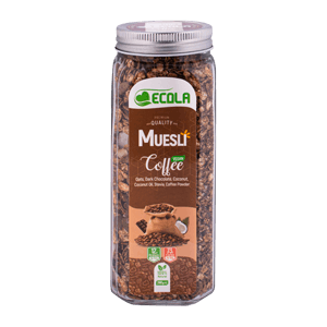 موسلی قهوه بدون قند و گلوتن اکولا 390 گرمی