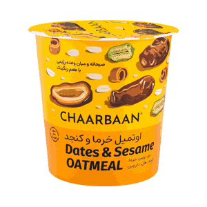 اوتمیل رژیمی خرما و کنجد چاربان 55 گرمی