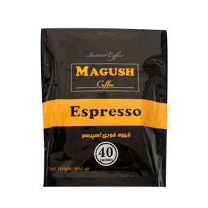 قهوه فوری اسپرسو ماگوش 40 عددی
