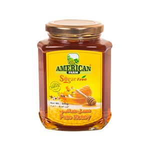 عسل خالص بدون شکر آمریکن فارم 500 گرمی
